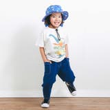 恐竜アニマルのりものドドーンとビッグプリントTシャツ(80~130cm) | SLAP SLIP | 詳細画像3