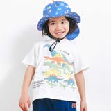 ホワイト | 恐竜アニマルのりものドドーンとビッグプリントTシャツ(80~130cm) | SLAP SLIP