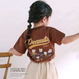 ブラウン | 【PEANUTS×SLAP SLIP】ピーナッツの仲間たちバックプリントTシャツ… | SLAP SLIP