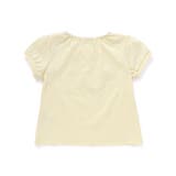 スカラップ襟後ろゴム無地ボーダーTシャツ(80~130cm) | SLAP SLIP | 詳細画像6