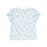 【お揃い】アイスチェリーレモン総柄フリル袖Tシャツ(80~130cm) | SLAP SLIP | 詳細画像13