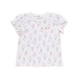 【お揃い】アイスチェリーレモン総柄フリル袖Tシャツ(80~130cm) | SLAP SLIP | 詳細画像7