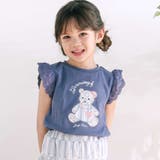 スイーツショップクマドレスヨーロッパモチーフ刺しゅうTシャツ(80~130cm) | SLAP SLIP | 詳細画像1 