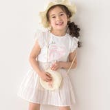 スイーツショップクマドレスヨーロッパモチーフ刺しゅうTシャツ(80~130cm) | SLAP SLIP | 詳細画像6 