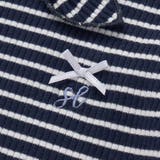 リボン襟マリン風ボーダーTシャツ(80~130cm) | SLAP SLIP | 詳細画像14 