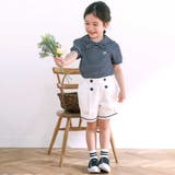 リボン襟マリン風ボーダーTシャツ(80~130cm) | SLAP SLIP | 詳細画像3 