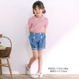 リボン襟マリン風ボーダーTシャツ(80~130cm) | SLAP SLIP | 詳細画像4 