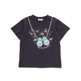 メッシュ双眼鏡刺しゅうモチーフプリントTシャツ(80~130cm) | SLAP SLIP | 詳細画像14 