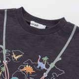 メッシュ双眼鏡刺しゅうモチーフプリントTシャツ(80~130cm) | SLAP SLIP | 詳細画像16 