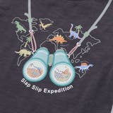 メッシュ双眼鏡刺しゅうモチーフプリントTシャツ(80~130cm) | SLAP SLIP | 詳細画像17 