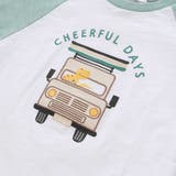 飛行機クルマ恐竜刺しゅうプリントラグランTシャツ(80~130cm) | SLAP SLIP | 詳細画像11 