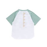 飛行機クルマ恐竜刺しゅうプリントラグランTシャツ(80~130cm) | SLAP SLIP | 詳細画像9 