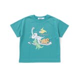 【水にぬれると色が変わる！？】恐竜水遊びプリントTシャツ(80~130cm) | SLAP SLIP | 詳細画像15 