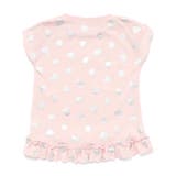 【接触冷感】裾フリルハートドット箔プリント柄Tシャツ(80~130cm) | SLAP SLIP | 詳細画像8 