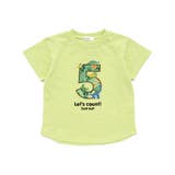 【お揃い/接触冷感】総柄ナンバリングカウントパッチTシャツ(80~130cm) | SLAP SLIP | 詳細画像11 