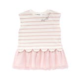 チュールドッキングラメボーダーキラキラトップス(80~130cm) | SLAP SLIP | 詳細画像5 