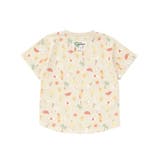 【吸汗速乾】ビーチ海総柄半袖Tシャツ(80~130cm) | SLAP SLIP | 詳細画像19 