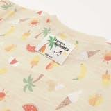 【吸汗速乾】ビーチ海総柄半袖Tシャツ(80~130cm) | SLAP SLIP | 詳細画像20 