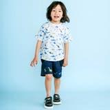 【吸汗速乾】ビーチ海総柄半袖Tシャツ(80~130cm) | SLAP SLIP | 詳細画像23 