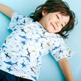 【吸汗速乾】ビーチ海総柄半袖Tシャツ(80~130cm) | SLAP SLIP | 詳細画像24 