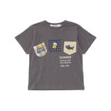 【吸汗速乾】チェックダンガリー色々ワッペン付きポケット半袖Tシャツ(80~130… | SLAP SLIP | 詳細画像11 