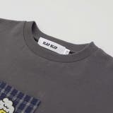 【吸汗速乾】チェックダンガリー色々ワッペン付きポケット半袖Tシャツ(80~130… | SLAP SLIP | 詳細画像13 