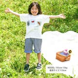 【吸汗速乾】チェックダンガリー色々ワッペン付きポケット半袖Tシャツ(80~130… | SLAP SLIP | 詳細画像2 