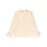 ベージュ(ケーキ) | フロントモチーフテレコTシャツ(80~130cm) | SLAP SLIP