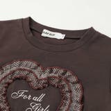 レースチュールハート裾フリルTシャツ(80~130cm) | SLAP SLIP | 詳細画像7 