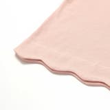 アニマルクマウサギイヌネコモチーフパッチ刺しゅう裾スカラップTシャツ(80~13… | SLAP SLIP | 詳細画像13 