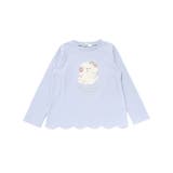 アニマルクマウサギイヌネコモチーフパッチ刺しゅう裾スカラップTシャツ(80~13… | SLAP SLIP | 詳細画像16 