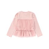 リボンいっぱいギャザーチュールドッキングトップス(90~130cm) | SLAP SLIP | 詳細画像4 