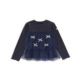 リボンいっぱいギャザーチュールドッキングトップス(90~130cm) | SLAP SLIP | 詳細画像5 