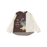 お出かけ恐竜モチーフ切り替えTシャツ(80~130cm) | SLAP SLIP | 詳細画像15 