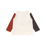 【お揃い】おにぎりサガラ刺しゅう袖配色Tシャツ(80~130cm) | SLAP SLIP | 詳細画像5 