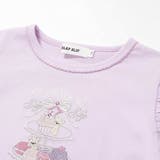 肩フリルキラキララインストーンティータイムTシャツ(80~130cm) | SLAP SLIP | 詳細画像10 