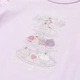 肩フリルキラキララインストーンティータイムTシャツ(80~130cm) | SLAP SLIP | 詳細画像11 