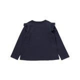 肩フリルキラキララインストーンティータイムTシャツ(80~130cm) | SLAP SLIP | 詳細画像7 