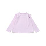 肩フリルキラキララインストーンティータイムTシャツ(80~130cm) | SLAP SLIP | 詳細画像9 
