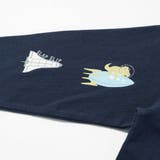 はたらくくるま恐竜ロケットプリントポケット付き長袖Tシャツ(80~130cm) | SLAP SLIP | 詳細画像10