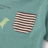 はたらくくるま恐竜ロケットプリントポケット付き長袖Tシャツ(80~130cm) | SLAP SLIP | 詳細画像16