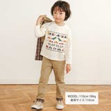 はたらくくるま恐竜ステッチ刺しゅうTシャツ(80~130cm) | SLAP SLIP | 詳細画像2 