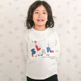 はたらくくるま恐竜みなとまち刺しゅう発砲プリントTシャツ | SLAP SLIP | 詳細画像1 