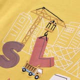 はたらくくるま恐竜みなとまち刺しゅう発砲プリントTシャツ | SLAP SLIP | 詳細画像11 