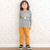 はたらくくるま恐竜みなとまち刺しゅう発砲プリントTシャツ | SLAP SLIP | 詳細画像4 