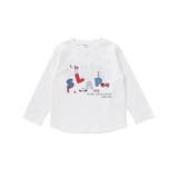 はたらくくるま恐竜みなとまち刺しゅう発砲プリントTシャツ | SLAP SLIP | 詳細画像5 