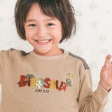 恐竜サガラ刺しゅうワッフルTシャツ(80~130cm) | SLAP SLIP | 詳細画像4 