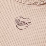 レースハイネックハート刺しゅうトップス(80~130cm) | SLAP SLIP | 詳細画像10