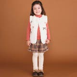 レースハイネックハート刺しゅうトップス(80~130cm) | SLAP SLIP | 詳細画像3