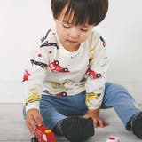 【スララク/防汚加工】わくわくデザイン男の子長袖Tシャツ(80~130cm) | SLAP SLIP | 詳細画像1 